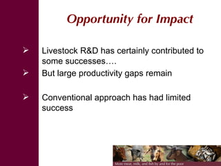 Shaping a new CGIAR Mega Program on Livestock and Fish