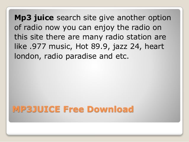 Mp3 juice free download