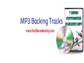 Mp3 karaoke backing tracks