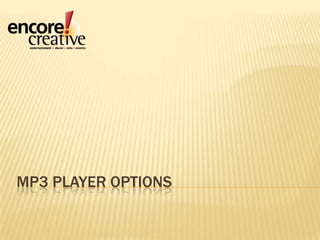 MP3 Player Options 
