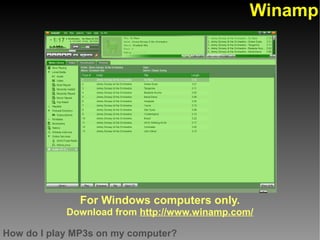 MP3s and players: An introduction | PDF