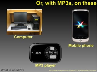 MP3s and players: An introduction | PDF
