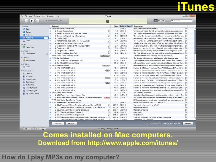 MP3s and players An introduction