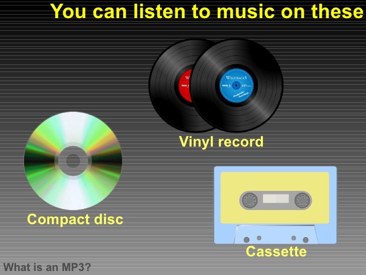 MP3s and players An introduction
