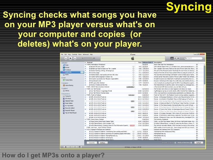 MP3s and players An introduction