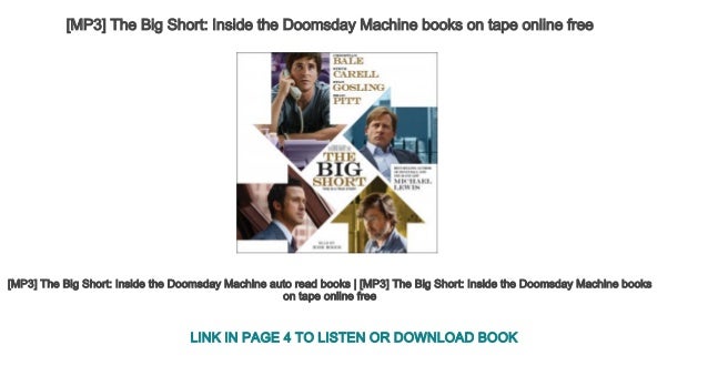 Inside the Doomsday Machine The Big Short