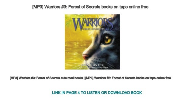 Warrior cats books free download