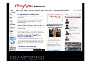 Media participativos 4 - informação/jornalismo