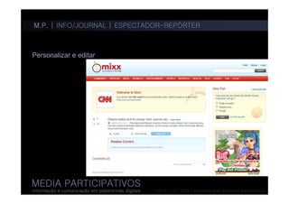 Media participativos 4 - informação/jornalismo
