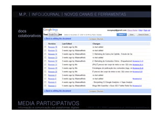 Media participativos 4 - informação/jornalismo