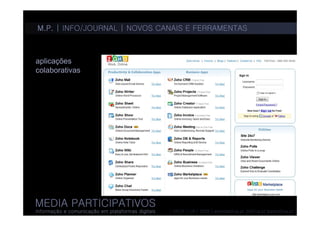 Media participativos 4 - informação/jornalismo