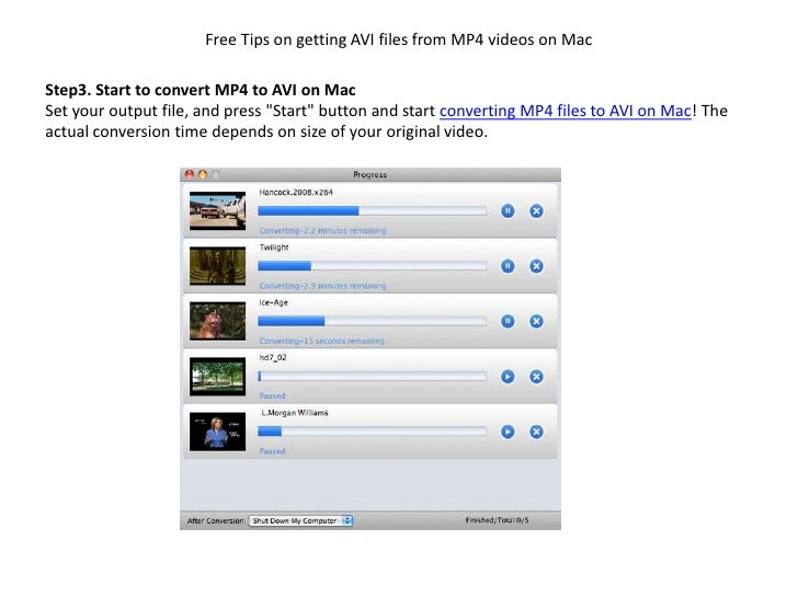 convert video to mp4 mac os x