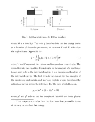 Mp6 15 phase field modelling | PDF