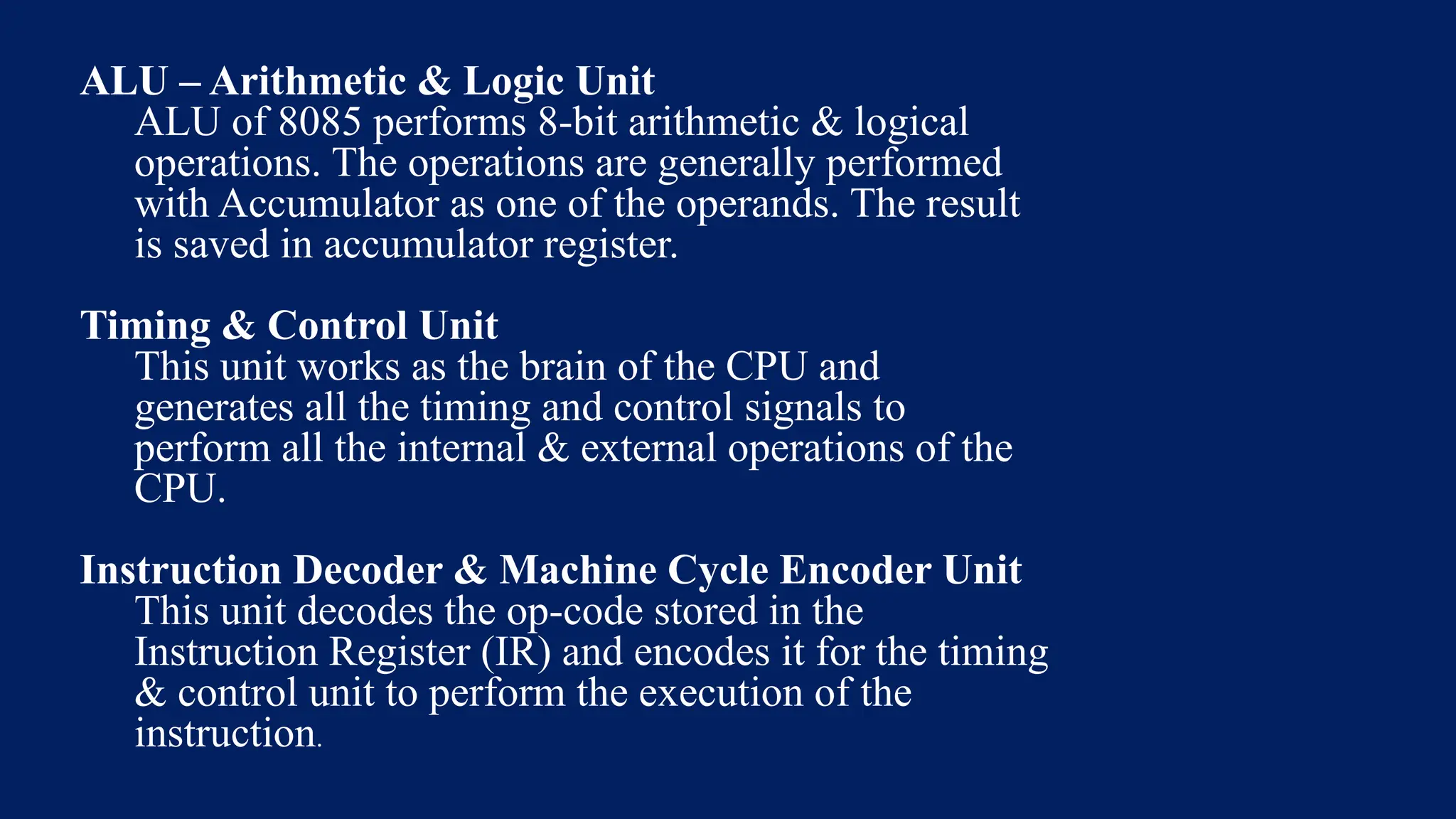 Microprocessor 8085 Architecture with functional block diagram.pptx