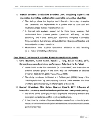 MPA 1, Sri Witjaksono Widiadibrata, Hapzi Ali, Literature Review ...