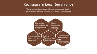 Challenges and Innovations in Philippine Local Governance and Community ...