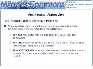 M Pages Technical Forum - Client Server Architectures | PPT