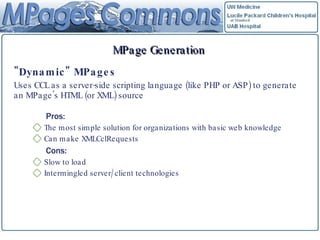 M Pages Technical Forum - Client Server Architectures | PPT