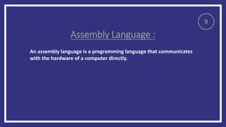 Microprocessor And Assembly Language. (EMU 8086 Microprocessor) | PPTX