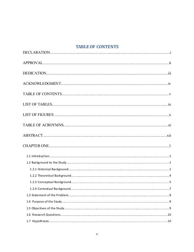 Master thesis directory