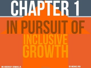 Philippine Development Plan: In Pursuit of Inclusive Growth