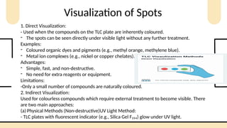 Tlqcc Examples Comprehensive Guide to Thin Layer Chromatography (TLC) Techniques and ...