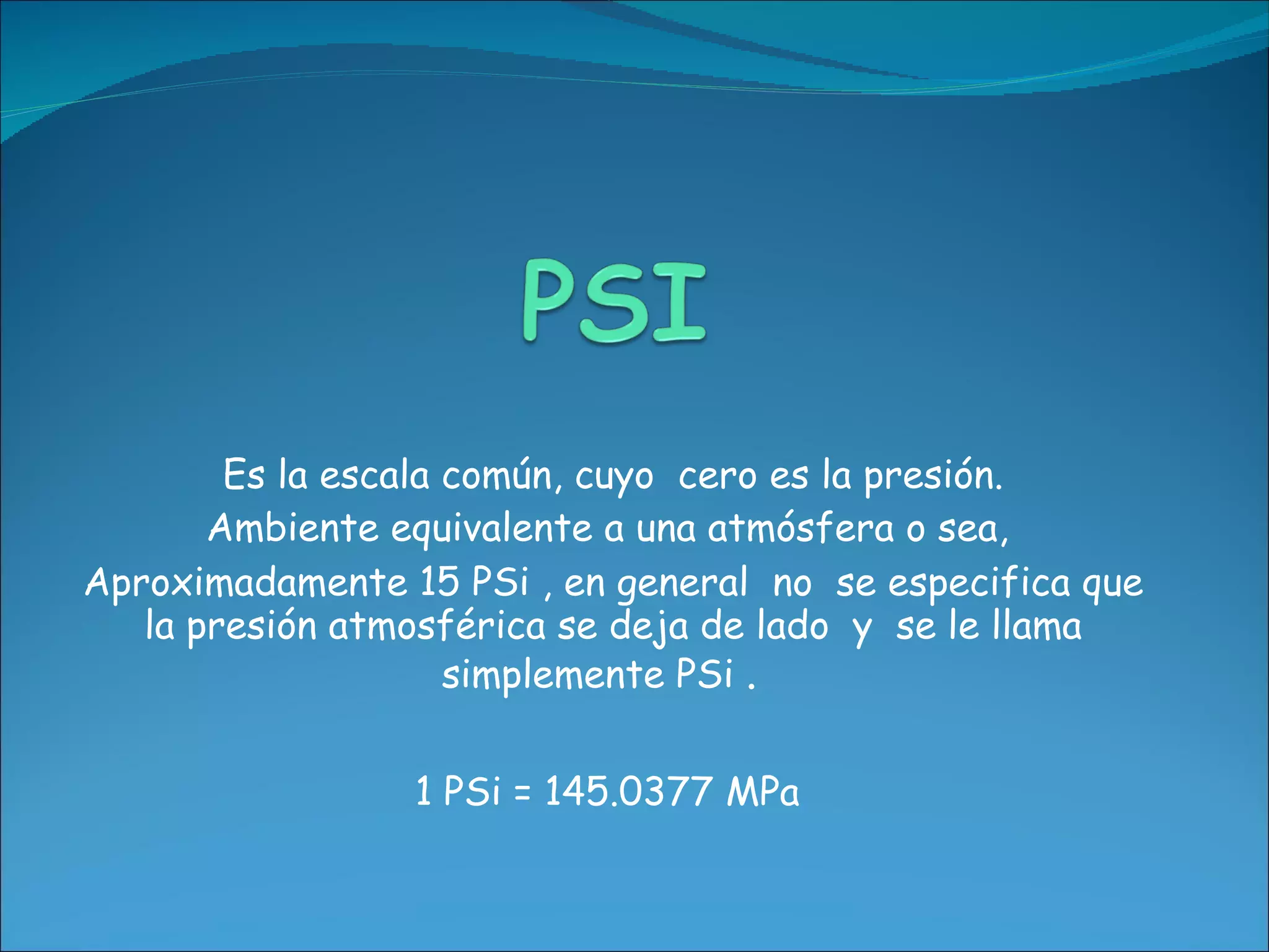 Mpa y psi | PPT
