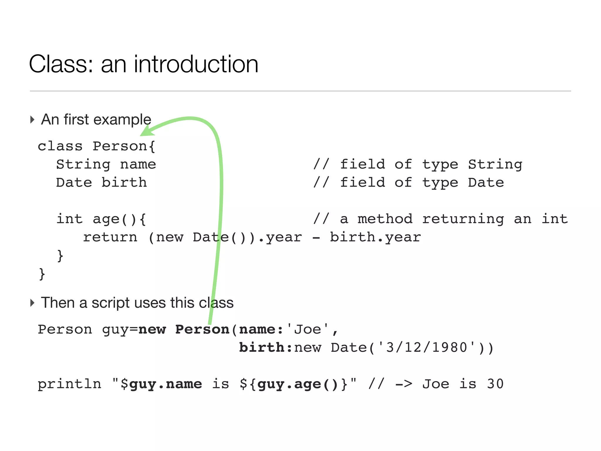 XmlSlurper: subtree with constraints with findAll

‣ We can add constraints on the element to be actually walked through
‣ Getting oneElement where symbol attribute has 2 characters
 insilicoDef.elements.oneElement.findAll{
                                   it.@symbol.text() ==~ /../
                                      }

‣ Where mass children has monoisotopic attribute is >6
 findAll{ (it.mass.@monoisotopic.text() as BigDecimal) > 6 }

‣ Elements with exactly 2 isotopes.oneIsotope children
 findAll{ it.isotopes.oneIsotope.size() == 2 }
 