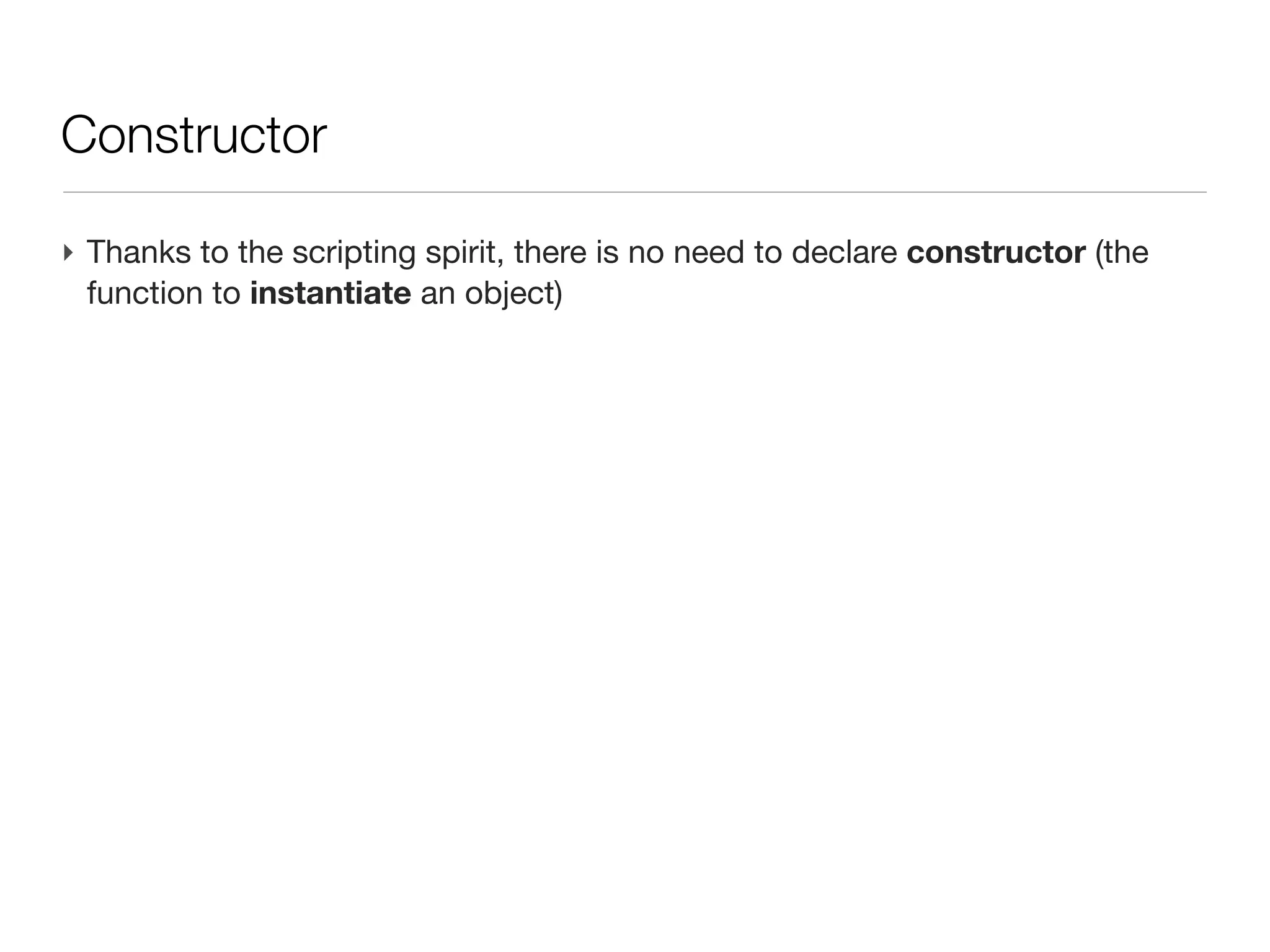Making a new class

‣ By convention, class name starts with an upper case (when variable usually
  start with lower case)
‣ Within a source directory, create a package (a subdirectory structure,
  where ‘.’ is a directory path separator), for example
 unige.mpb.eop.proteomics.sequence
 