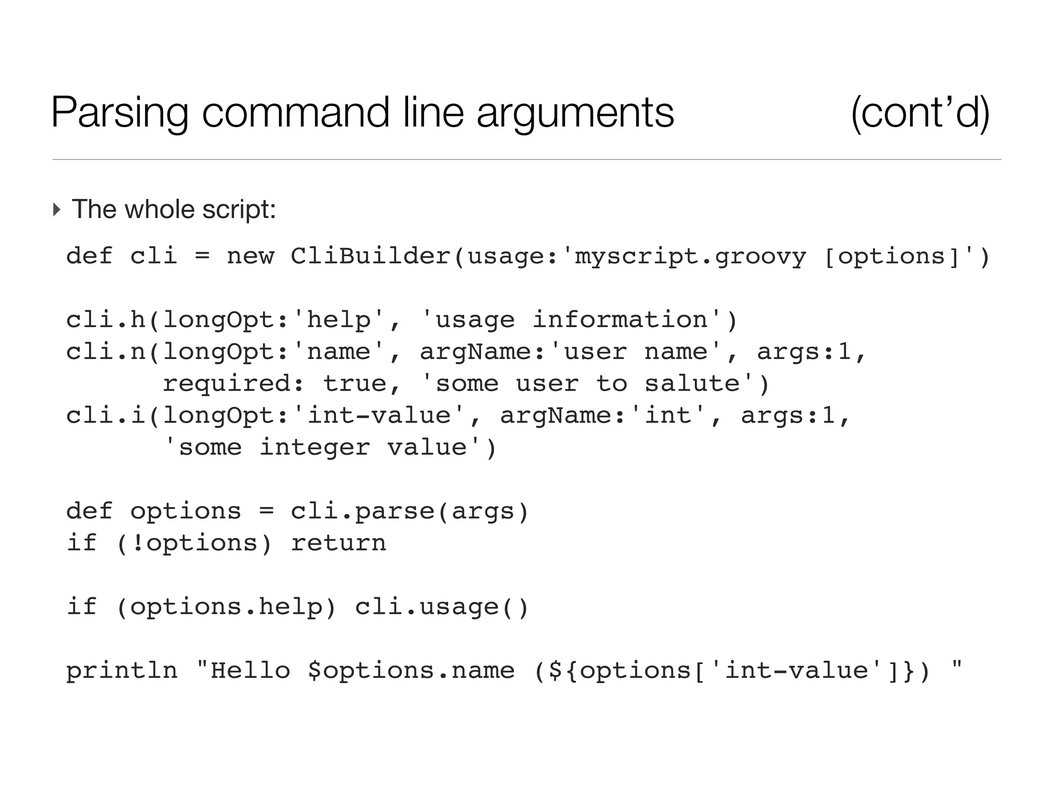 Code design: YAGNI



‣ Fight YAGNI:
  - stick to your customer practical needs
  - pair programming is the most efficient way to tackle such situations
 