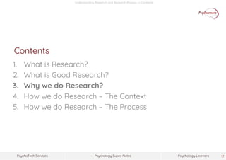 Understanding Research and Research Process | PDF