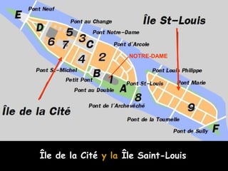NOTRE-DAME

Île de la Cité y la Île Saint-Louis

 