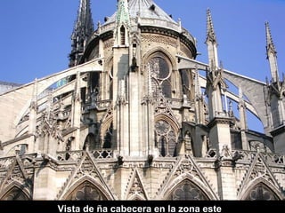 Vista de ña cabecera en la zona este

 