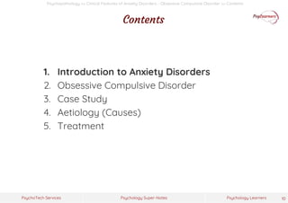 Mental Disorders >> Obsessive Compulsive Disorder | PDF