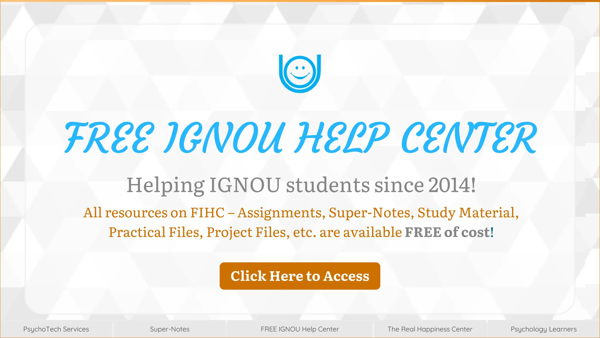 Super-Notes
Super-Notes
PsychoTech Services
PsychoTech Services
Psychology Learners
Psychology Learners
FREE IGNOU Help Center
FREE IGNOU Help Center
The Real Happiness Center
The Real Happiness Center
FREE IGNOU HELP CENTER
FREE IGNOU HELP CENTER
Helping IGNOU students since 2014!
All resources on FIHC – Assignments, Super-Notes, Study Material, Practical Files, Project Files, etc. are available FREE of cost!
Helping IGNOU students since 2014!
All resources on FIHC – Assignments, Super-Notes, Study Material,
Practical Files, Project Files, etc. are available FREE of cost!
Click Here to Access
Click Here to Access
 