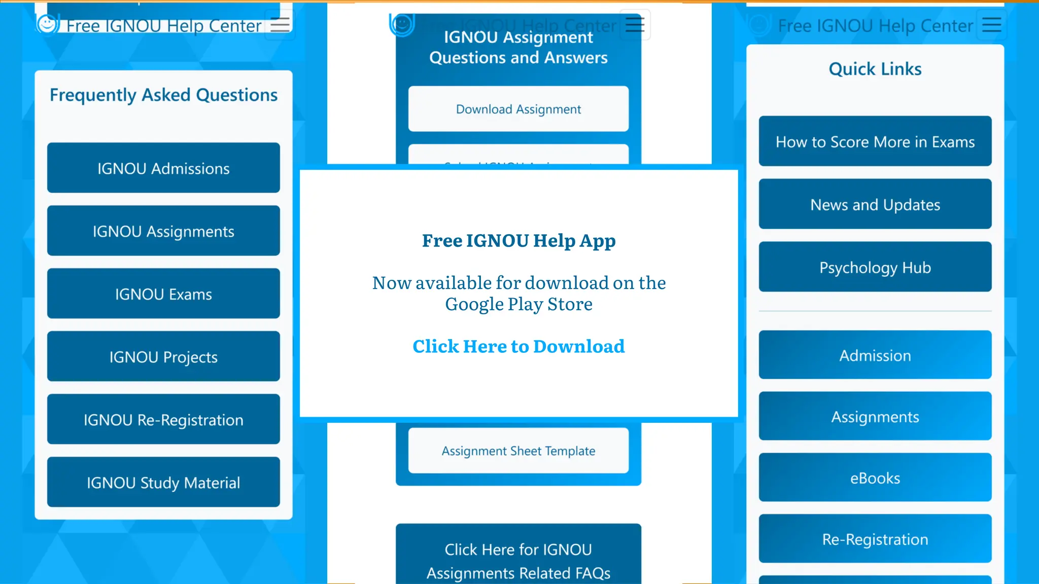 Free IGNOU Help App
Now available for download on the Google Play Store
Click Here to Download
Free IGNOU Help App
Now available for download on the
Google Play Store
Click Here to Download
 