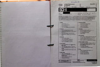 IGNOU Sample Practical File for MPCE014 Clinical Psychology MS | PDF