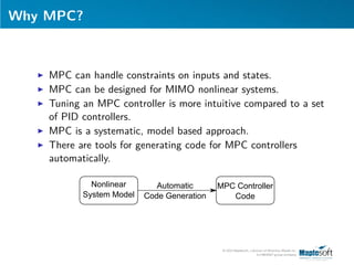Real Time Code Generation for Nonlinear Model Predictive Control | PDF