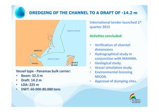 Port of Maputo Infrastructure and Operations update | PDF