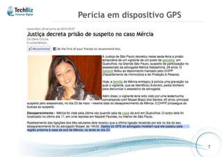 Perícia em dispositivo GPS 
7 
 