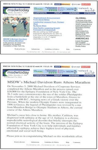 MSDW Today - Homepage, December 15, 2000
