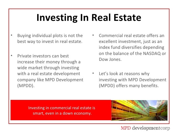 MPD Development: Benefits of Investing in Commercial Real ...