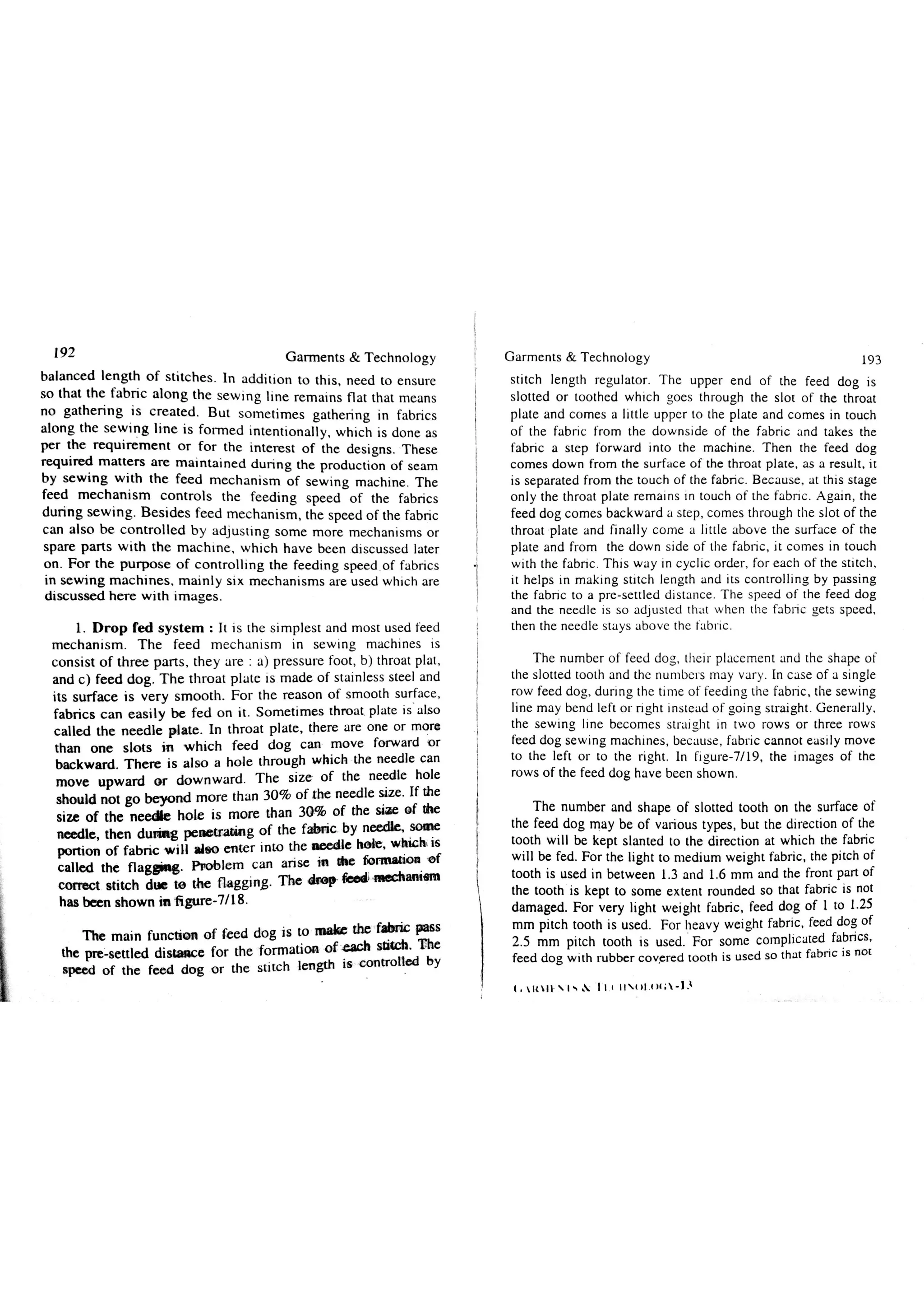 Garments & Technology