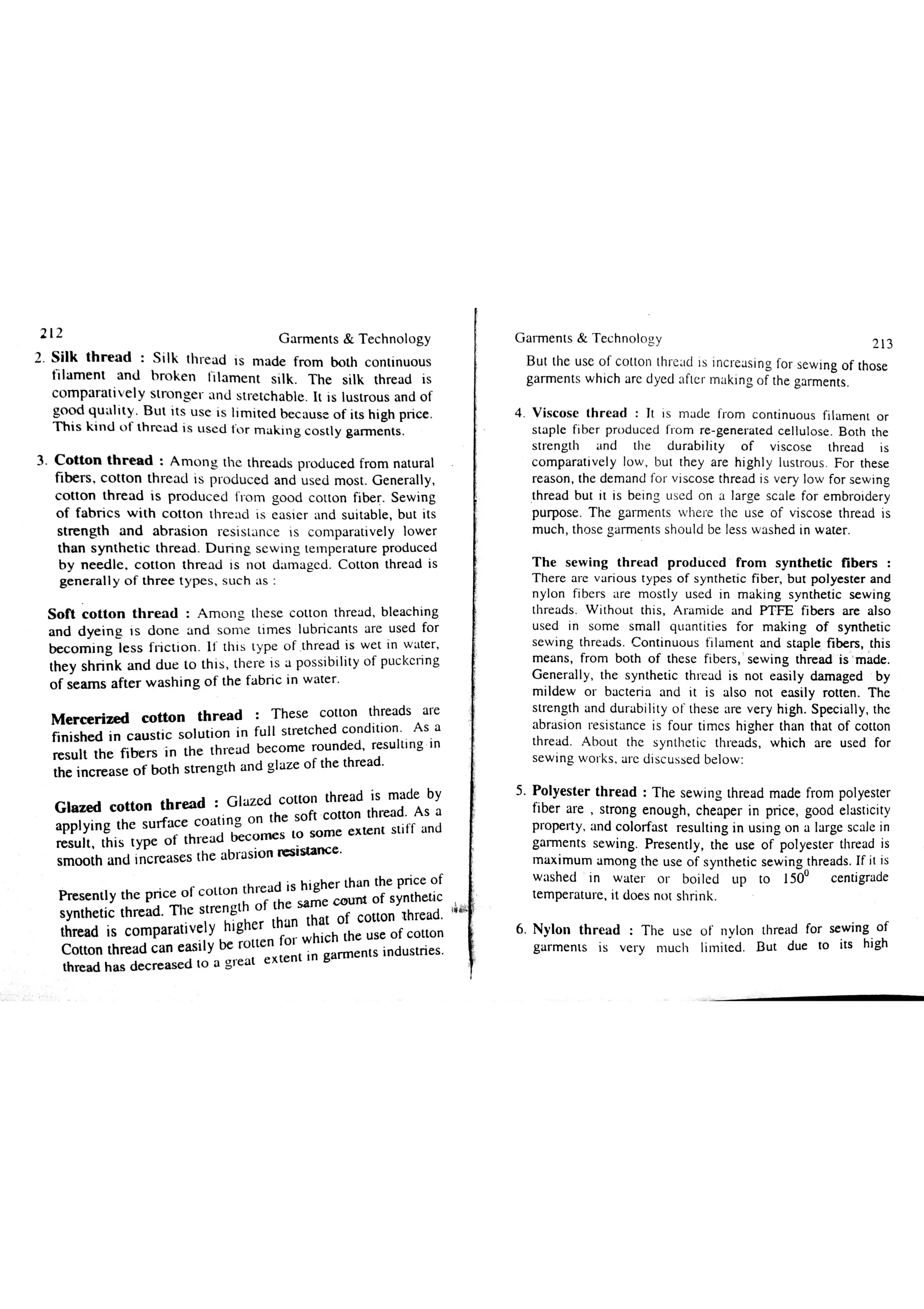 Garments & Technology