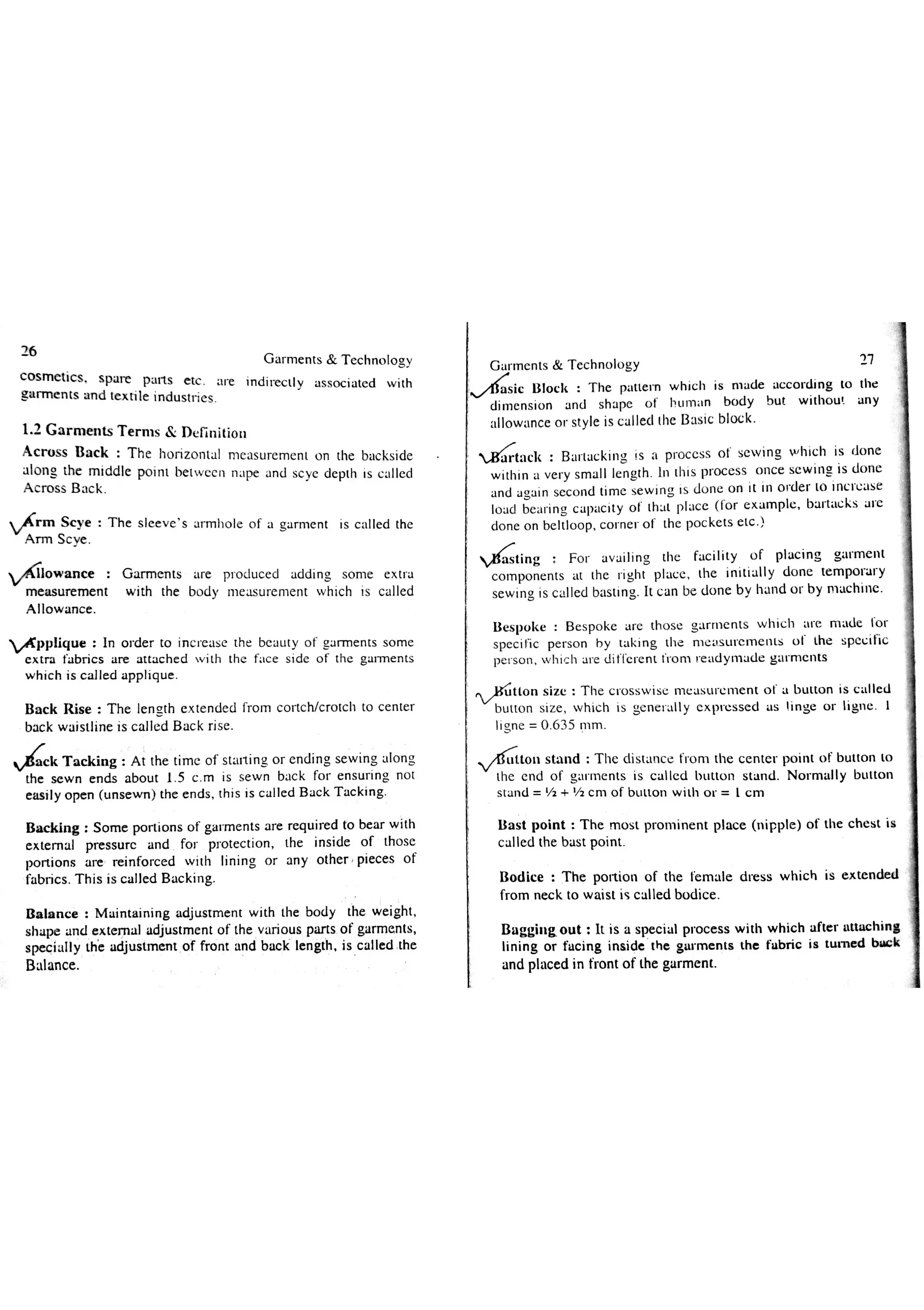 Garments & Technology