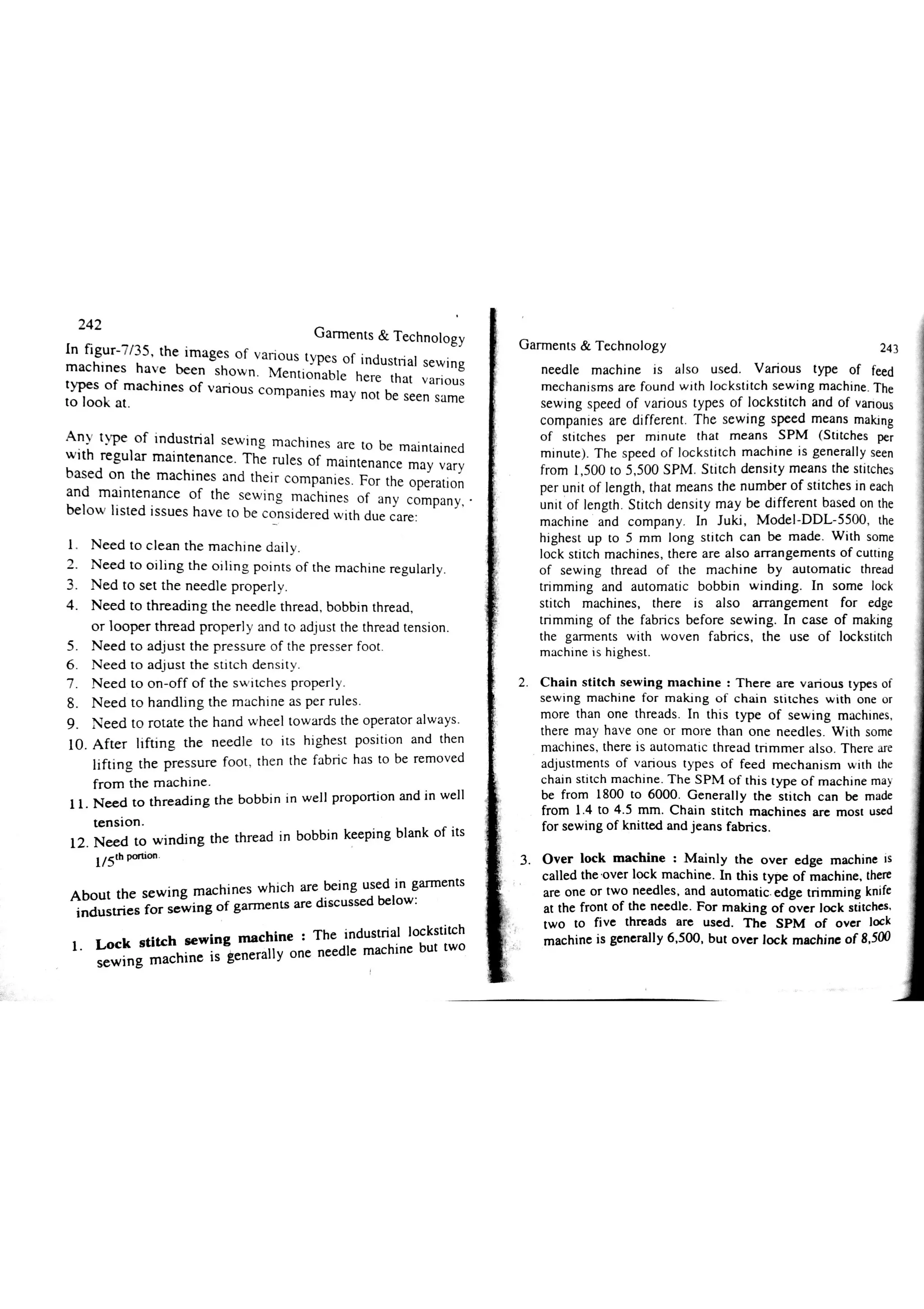 Garments & Technology