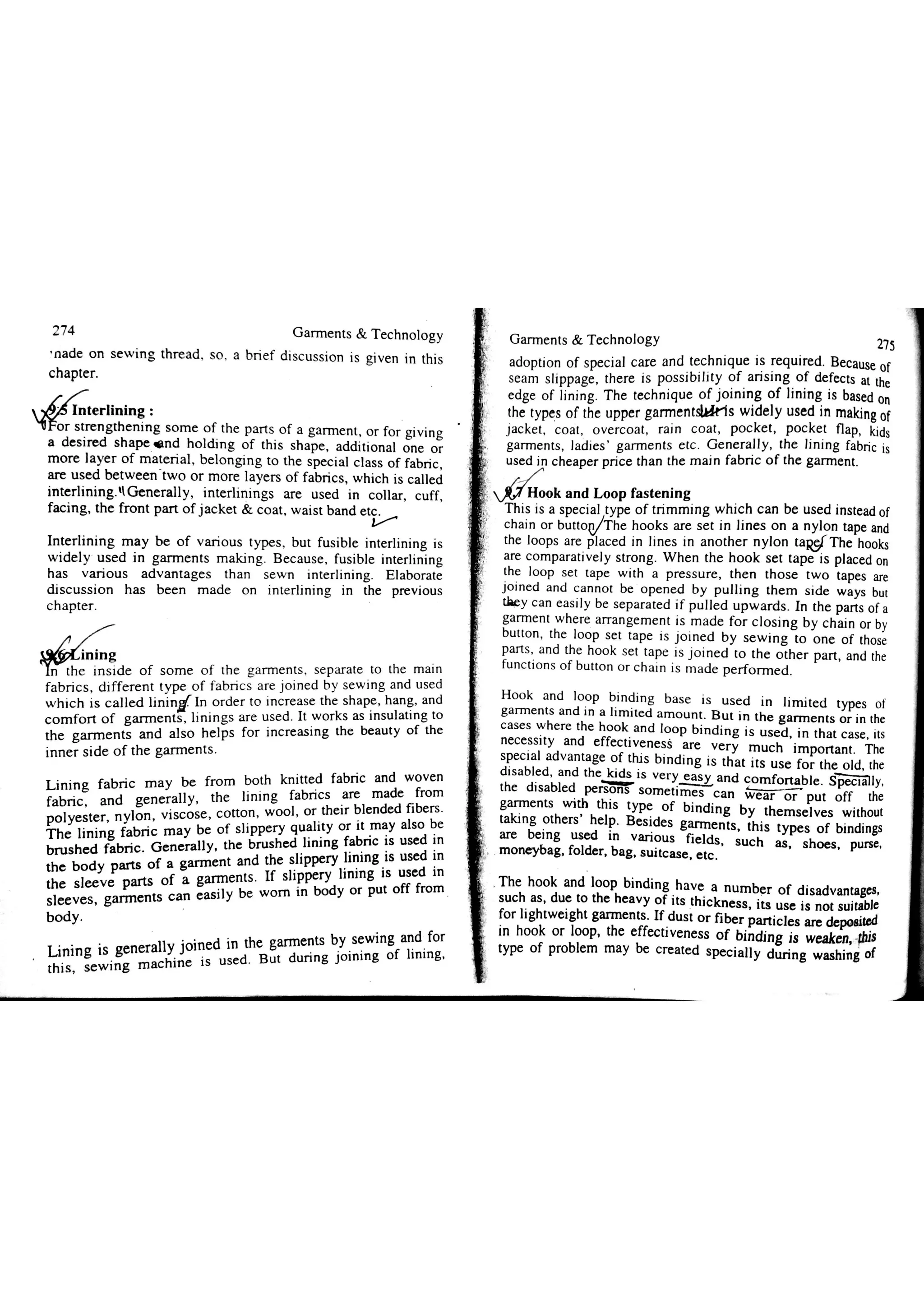 Garments & Technology