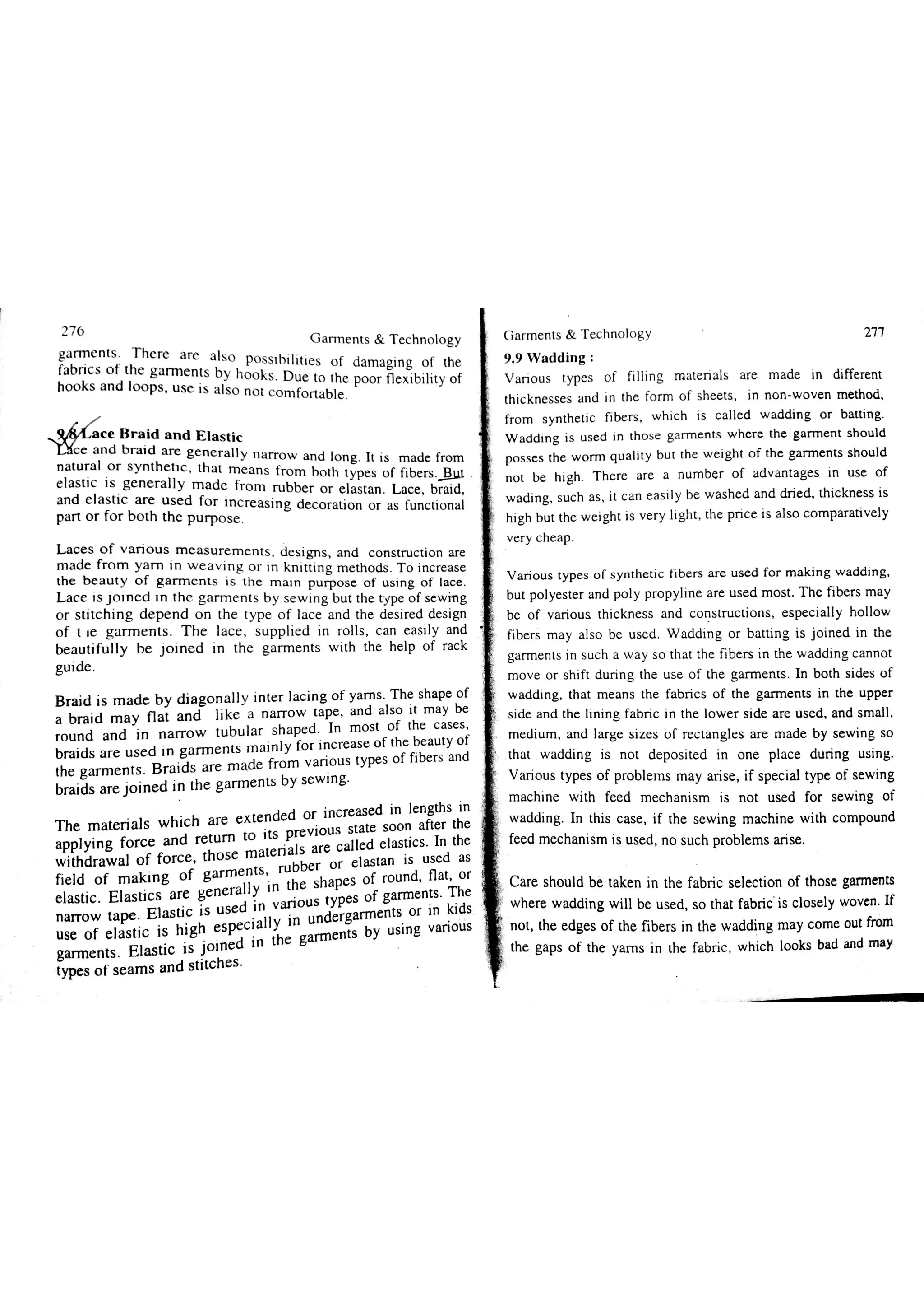 Garments & Technology