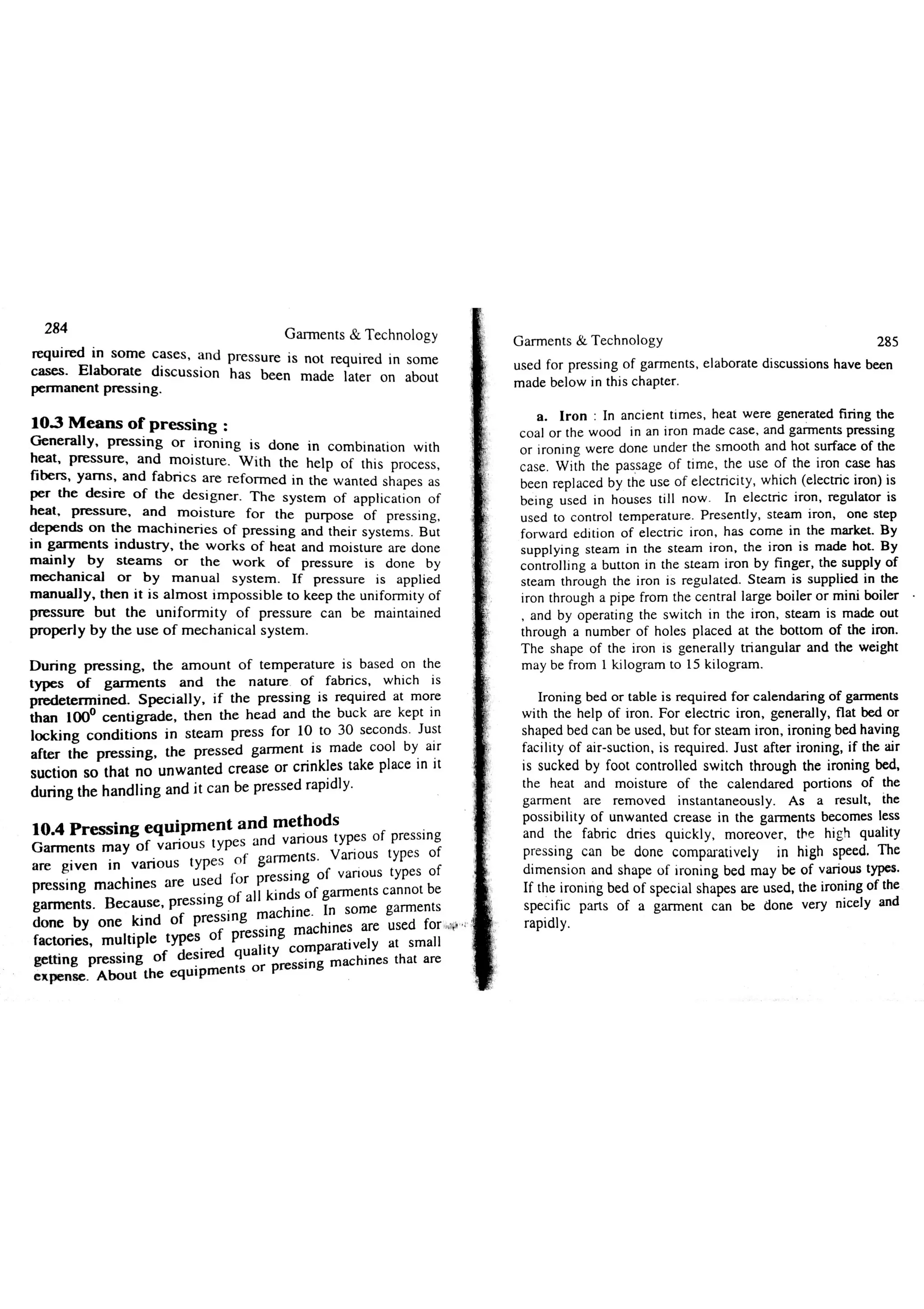 Garments & Technology