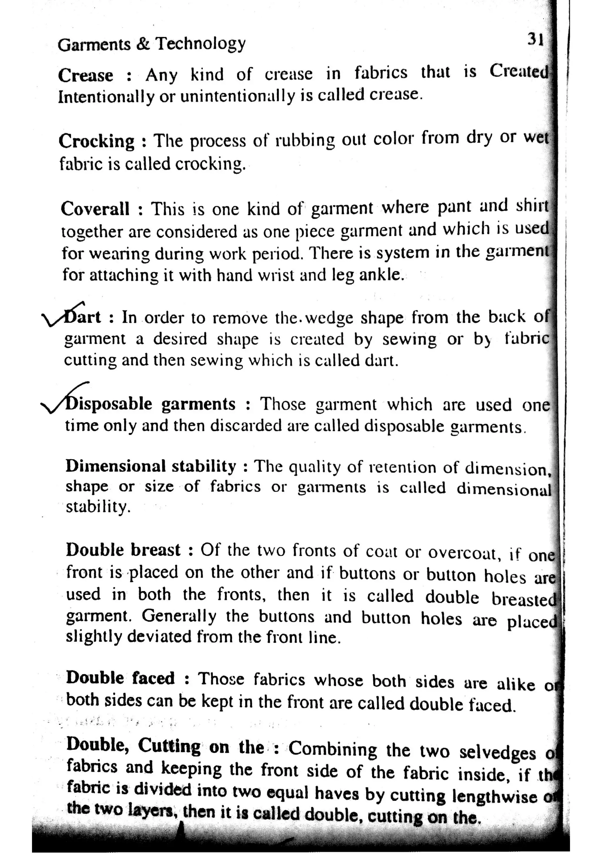 Garments & Technology